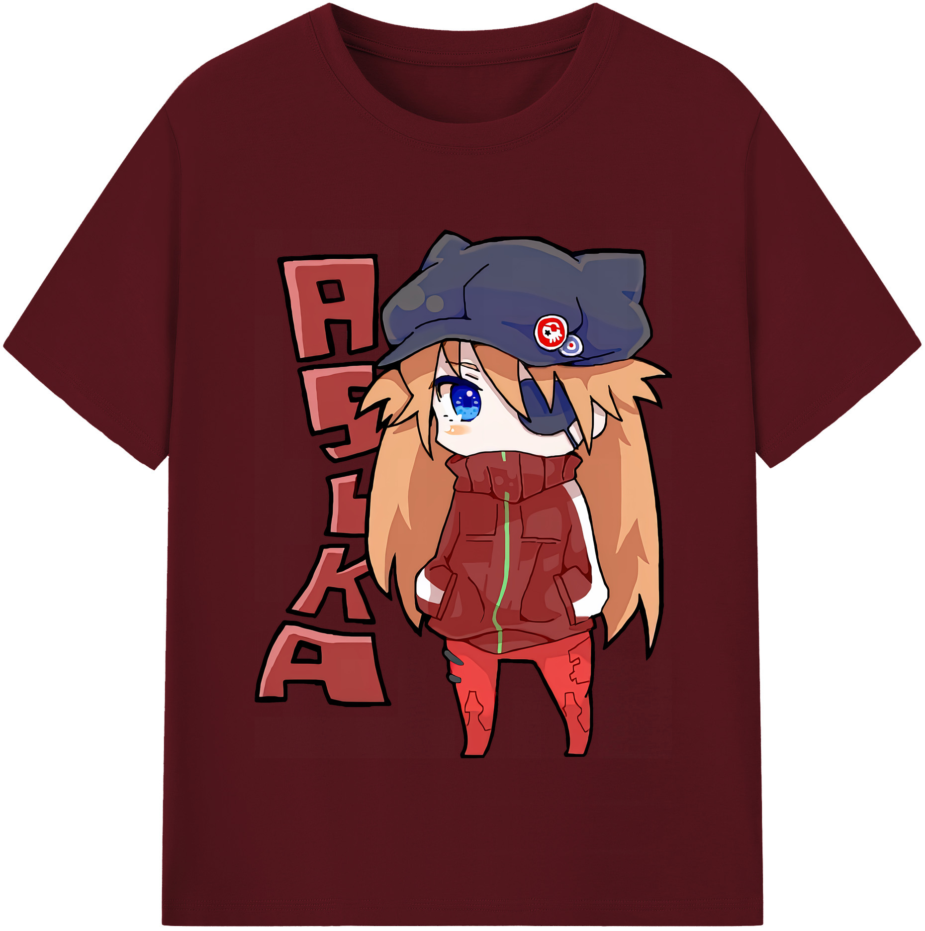 （画像用） EVA 新世紀エヴァンゲリオン 綿100％半袖Tシャツ（フロントプリント）